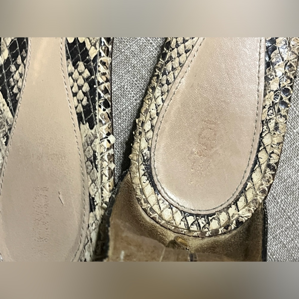 FENDI Snakeskin Python Gladiator Strappy Sandals … - image 12